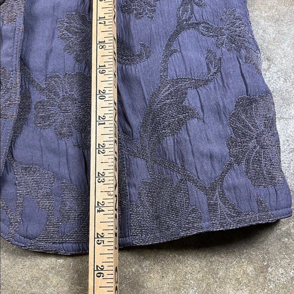 Erin by Erin London Women's Purple Floral Jacket
Size: Large - Picture 10 of 12